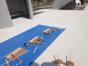 火おこし器体験1