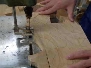 ペーパースタンド（ハート）：切り抜き