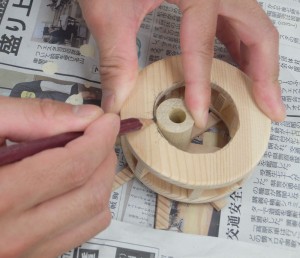 水車：組み立て製作
