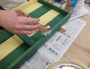 移動式プランターカバー：塗装