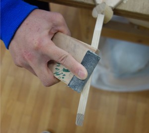 振動装置：磨き（プロペラ）