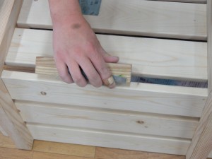 長椅子：磨き（座（台座））