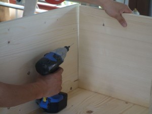 カラー箱：組み立て