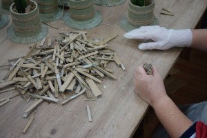 ミニ門松：部品入れ（ダンボール）